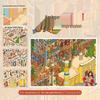 Mr. Paper Star Dream Prince 3D Scenery Illustration Miniature Decompression Stickers