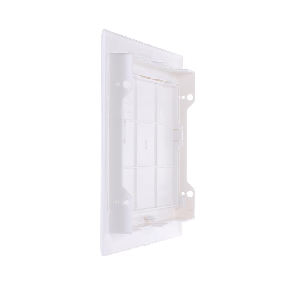 White Access Panel Door Plastic ABS Access Hatch Cover Hinged Access Hatch  Doors Wall Ceiling
