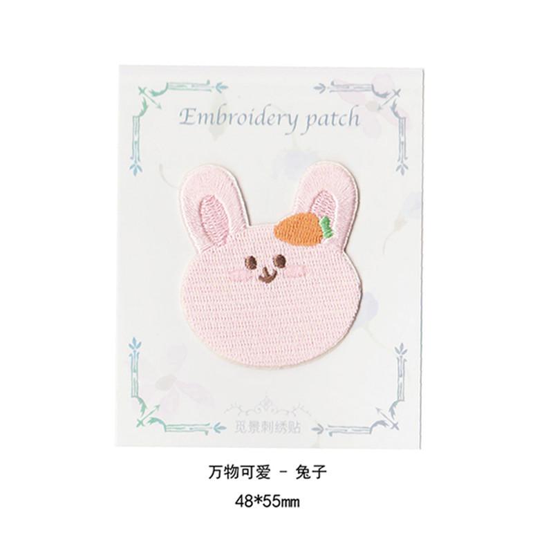 Sanai Embroidered Cloth Sticker Handmade Diy Children'S Clothes Pants Decorative Patch Self-Adhesive Repair Pattern Sticker