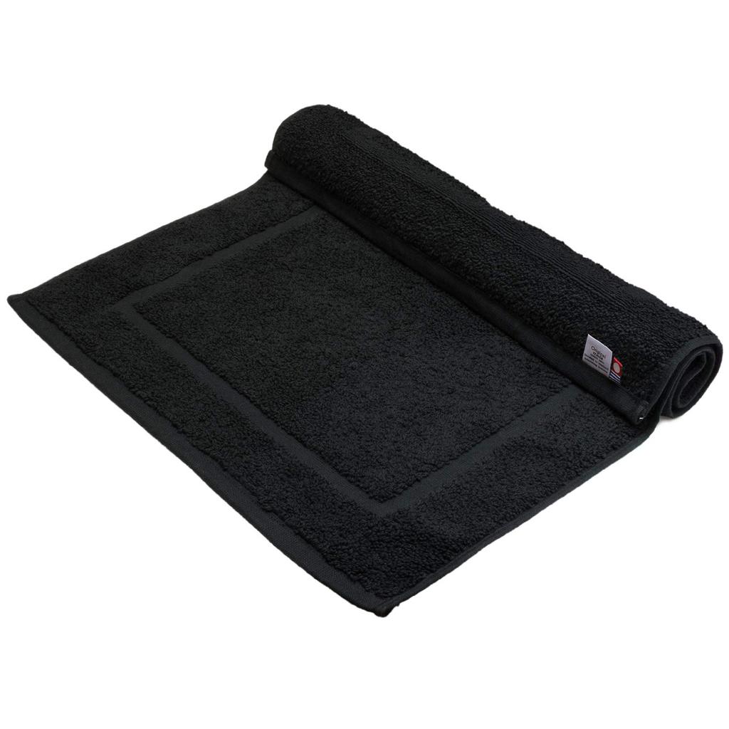 Bloom Imabari Towel Certified Bath Mat Leon Terry Cloth 42 x 67cm Dryer Safe Washable Made in Japan Hotel Specifications Foot Wipe Mat Cotton Single