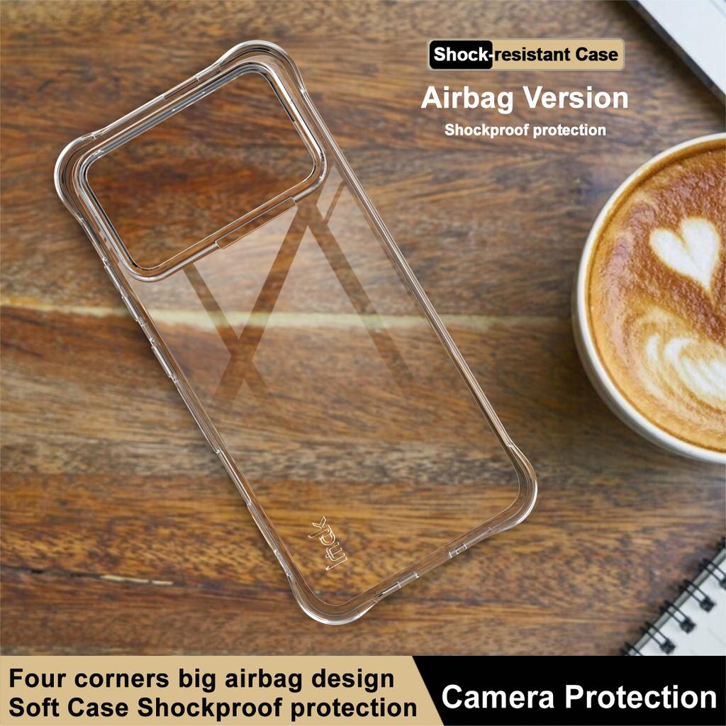 IMAK For Honor Win 5G/Win RT 5G Case TPU Phone Cover Airbag Shockproof Protection