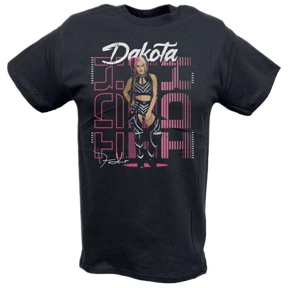 Dakota Kai Purple Pose Black Tshirt S