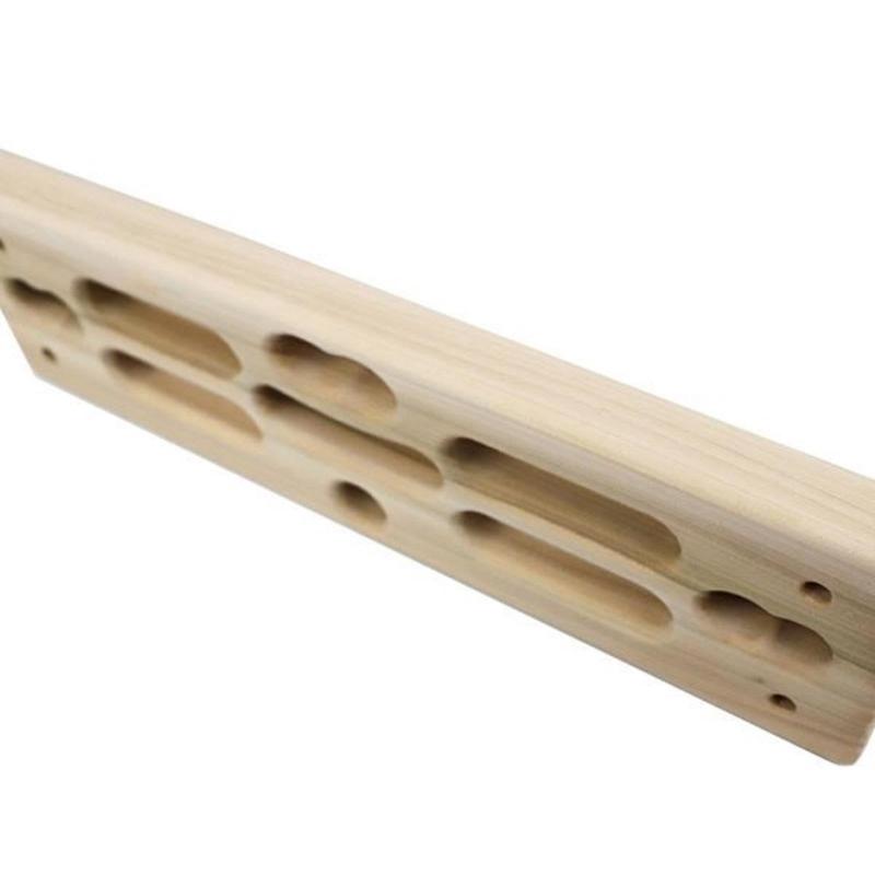 Klettern & Bouldern Trainingsboard Hangs Board Holz Kletter-Fingerboard zum Trainieren von Fingergriff und Klimmzügen