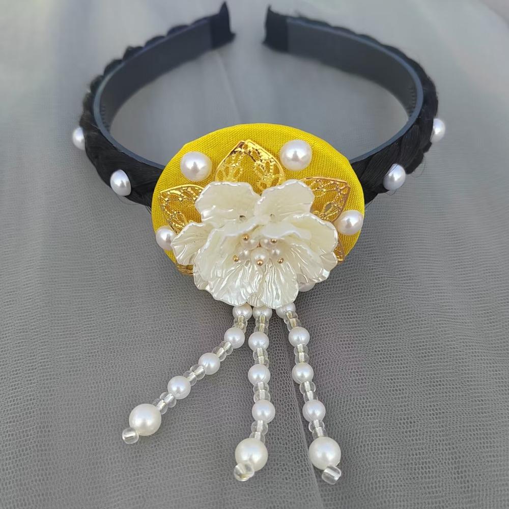

Tassel Hanbok Hairband Flower Stage Dance Hair Hoop Sweet Korean Headband Girls