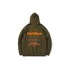 Li Ning CF Su Series Cang Feng De Shui Hooded Sweatshirt Unisex Sweatshirt Dark-Olive-Green AWDQ589-3