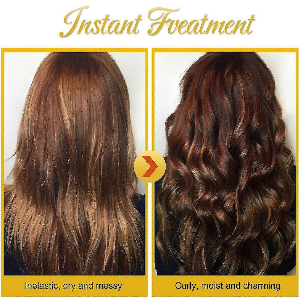 Moisturizing Elastin Hair Essence for Curly Hair - Deep Repair , Bouncy Curls