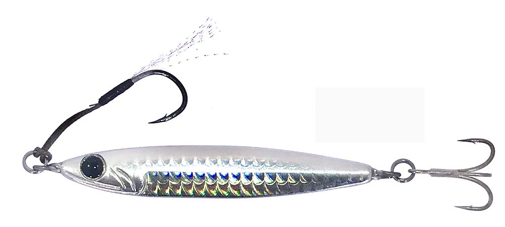 Zeake Metal Jig R Sardine 40g RS001 Peeling Silver 40g