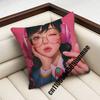 For Juno Ow DVA OOverwatch Throw Pillow Case Sham xcm xcm Square Home Pillowcase Cushion Cover