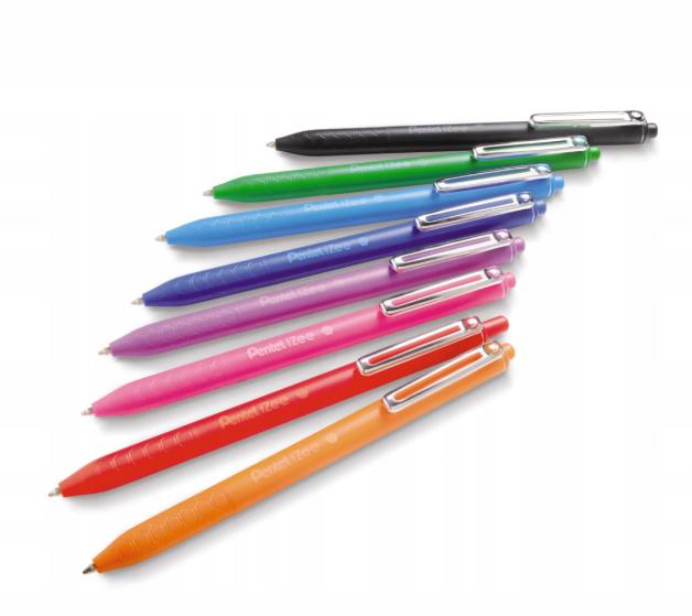 Pentel Izee Bx467 Pink Automatic Ballpoint Pen