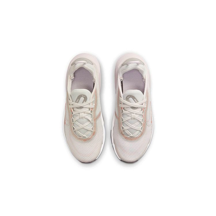 Nike Air Max 2090 Durable Non-Slip Breathable Low-Top Running Shoes Kids sneakers Gray Pink CU2093-014