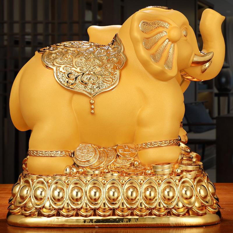Wealth Creative and Cute Elephant Money Bank Children's Day Gift Crafts