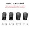 Wildleder Autoschlüssel Hülle Abdeckung Schlüsselanhänger für Toyota CHR Hilux Fortuner Land Prius Cruiser 200 Camry Corolla Crown RAV4 Highlander