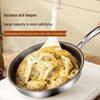 Wutuo 22cm 304 Stainless Steel Frying Pan Set