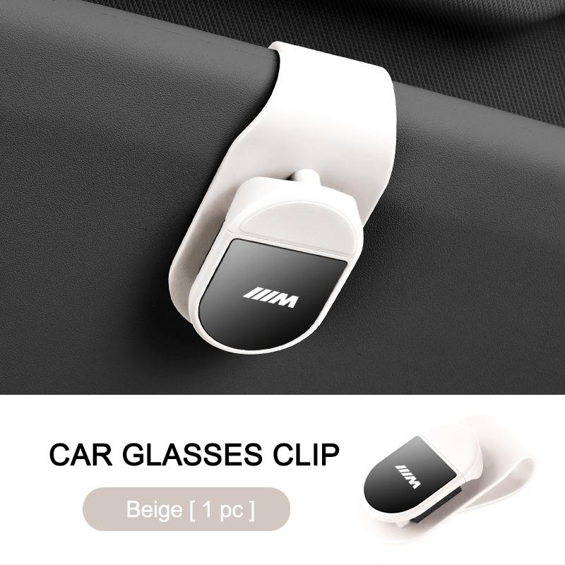 Car Sun Visor Glasses Holder Clip Storage Compact Eyeglasses Holder For Bmw F20 G20 G30 X1 X3 X4 X6 X7 G11 F16 G01 G02 Sticker YY8