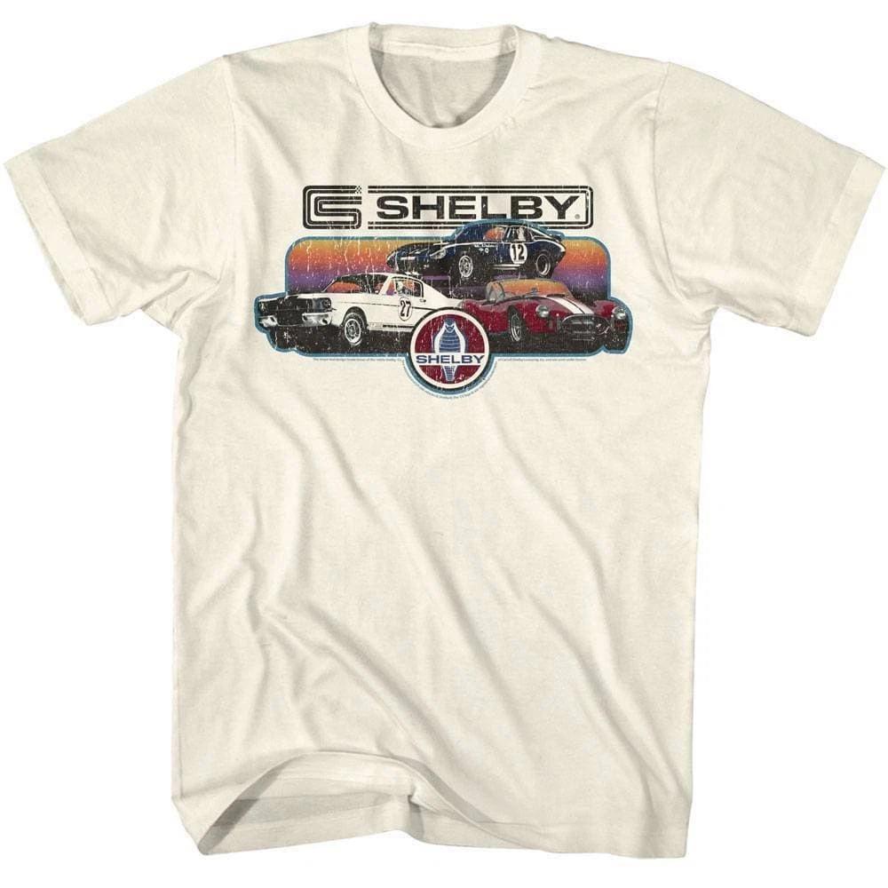 Shelby Cobra Sports Car Sunset Men s T Shirt 4XL