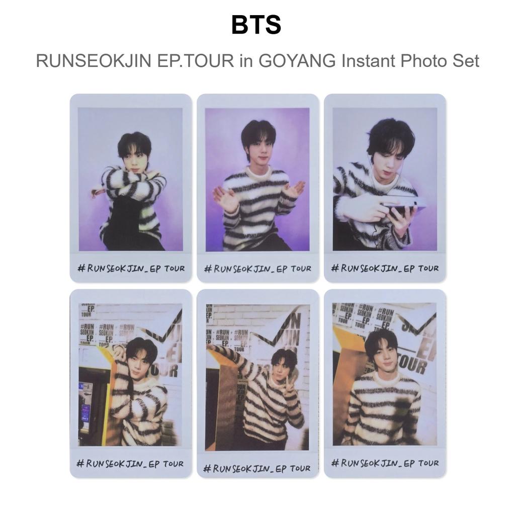 BTS RUNSEOKJIN EP.TOUR a GOYANG Set Foto Istantanee Fotocard Ufficiale