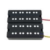 4 Strings Electric Bass Guitar Pickup Double Coil Bass Pickup Ceramic Magnet for Electric Bass Guitar Replacement Part