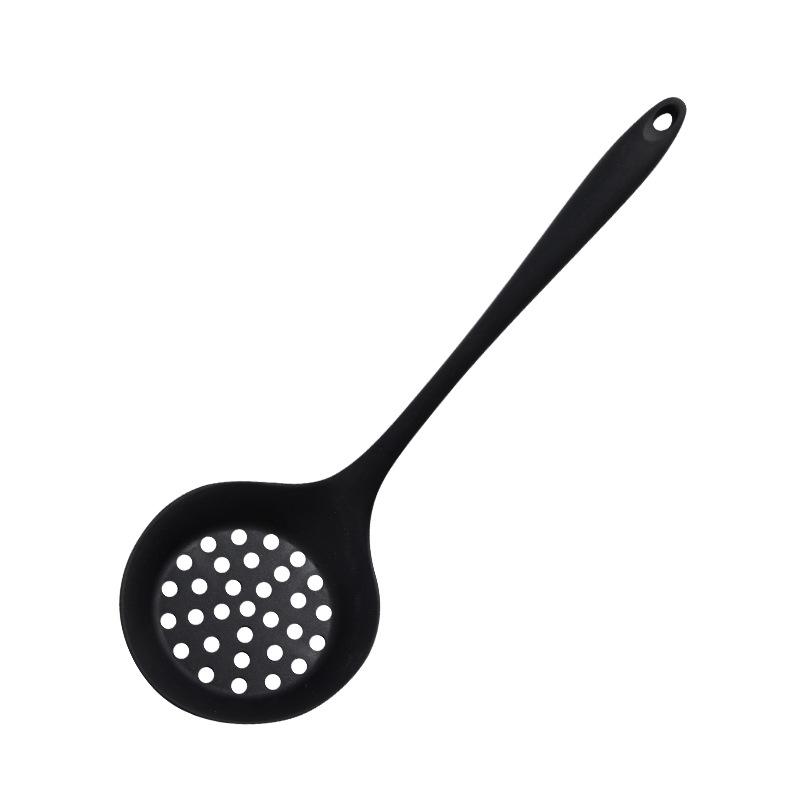 5-Piece High Temp Silicone Spatula & Ladle Set for Non-stick Cookware
