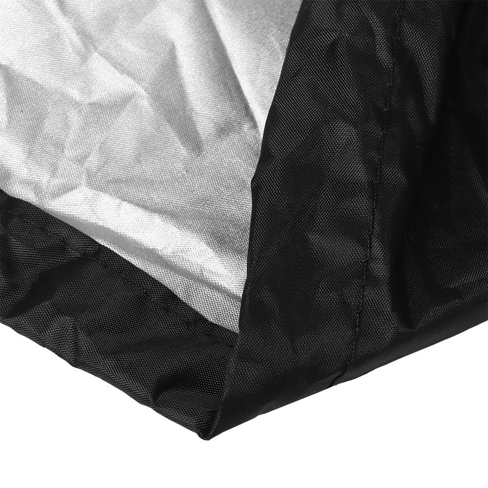 Universal Push Mower Cover Black Outdoor Mower Cover Durable Mower Protection Cover