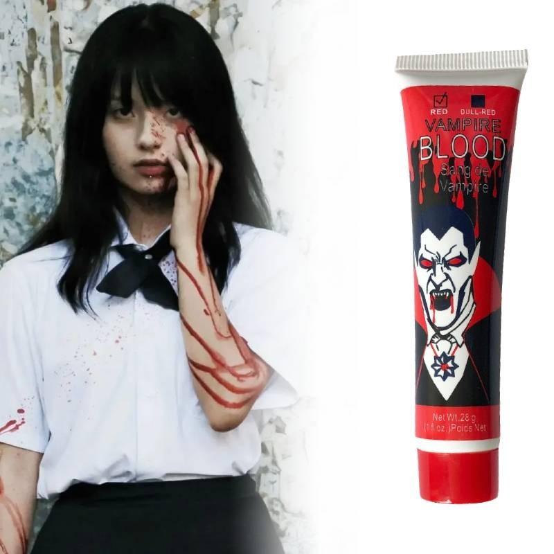 Realistic Vampire Blood Prop For Halloween Decorations Cosplay Fake Blood Plasma