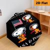 1pc Snoopy umbrella Portable 8-rib structure suitable for all seasons, home, travel, outdoor umbrella