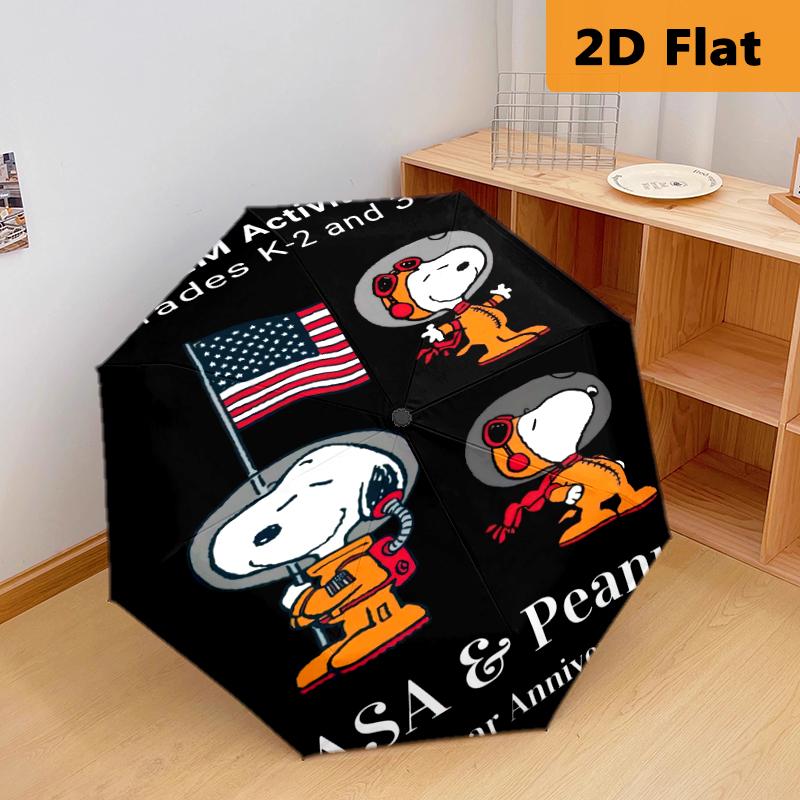 1pc Snoopy umbrella Portable 8-rib structure suitable for all seasons, home, travel, outdoor umbrella
