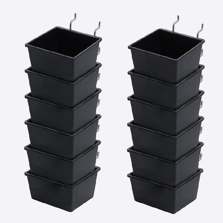 Soluzione Semplice ed Efficace per l'Organizzazione dell'Hardware Scatola Organizer per Pannello Forato per Attrezzi