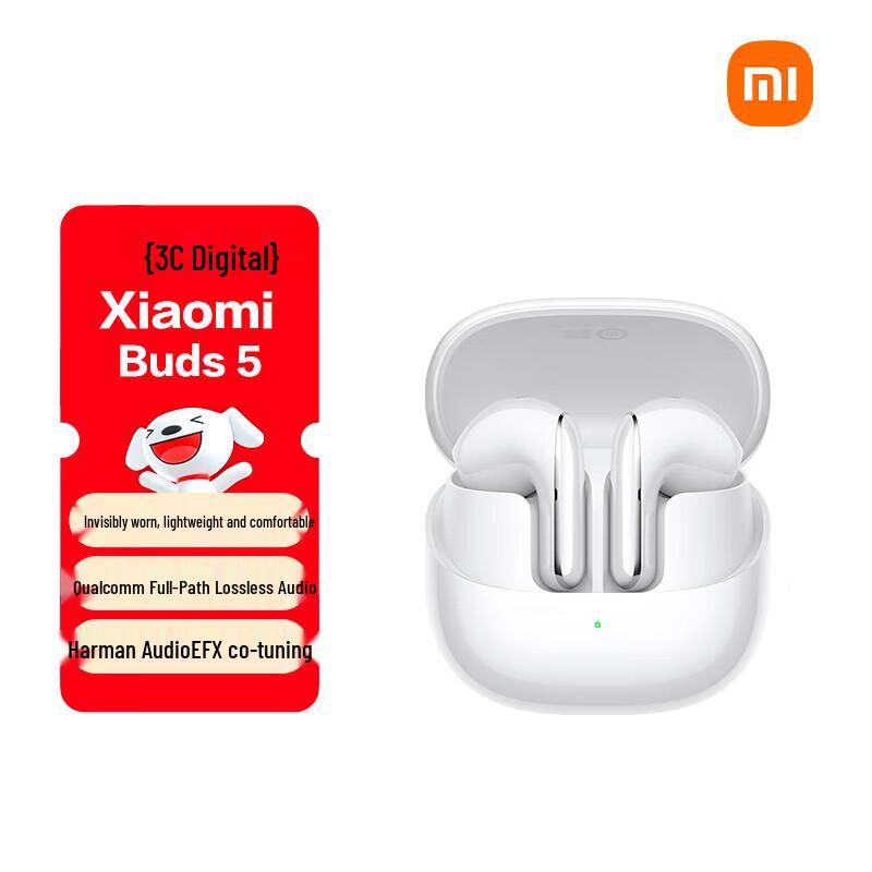 Xiaomi Buds 5 Semi-in-ear Noise Cancelling Bluetooth Earbuds