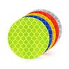 10Pcs Reflective Decals Anti-fade Tear Resistant Decorative Durable Round Shape Sticker for Bicycle