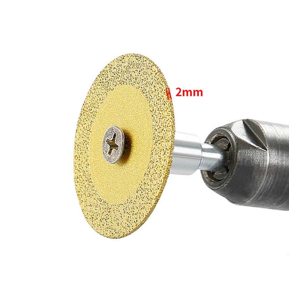 Trennscheiben mit 40 mm Durchmesser, 6 mm/M10-Gewinde, Diamant