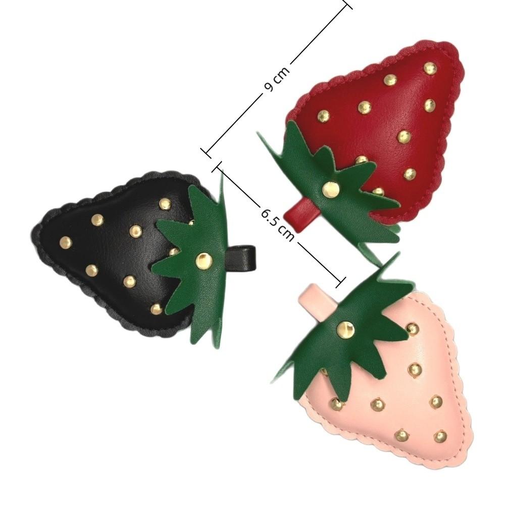 Erdbeerform Seil Schlüsselanhänger Nylonseil Anhänger Lanyard Neu Rucksackzubehör Geschenk