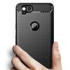 Funda de Silicona Mate para Google Pixel 2 a Prueba de Golpes Cubierta Trasera de Fibra de Carbono Para pixel2 google Funda esmerilada antigolpes