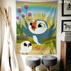 Peter Rabbit Dawn Wall Hanging Printed Fabric Blanket Decorative Tapestries for Bedroom Living Room Home Decor