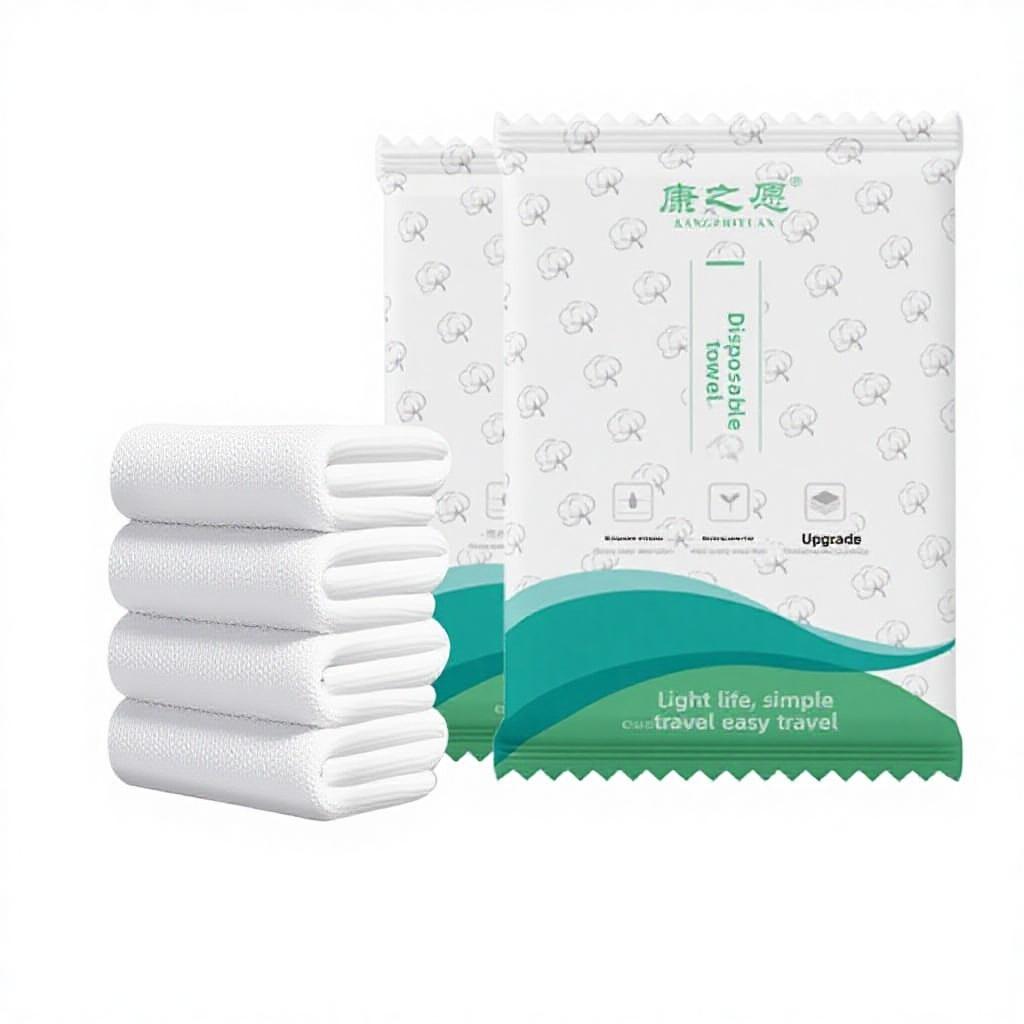 Disposable Thickened Extra-Large Multi-Purpose Bath Towel Face Towel Individually Wrapped Essential Portable Item Hotels