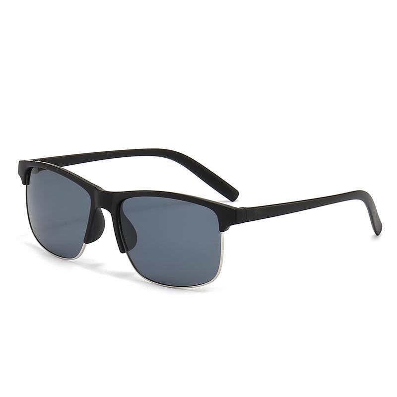 

Half Frame Polarized Sunglasses Men S Fashion Outdoor Cycling Sunglasses Driving Sunshade Glasses