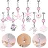 Gaibei Trendy European & American Cat Dolphin Navel Ring Jewelry