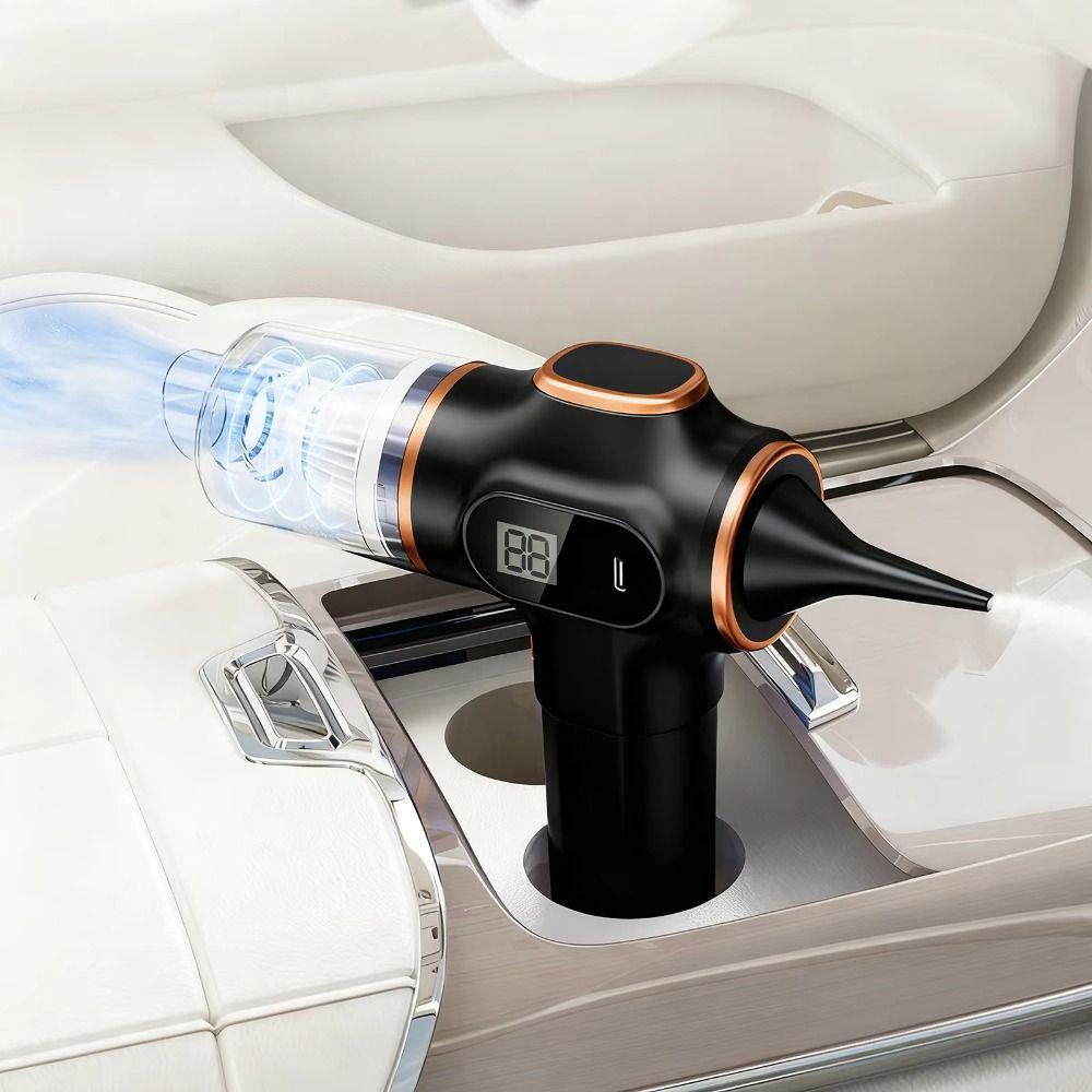 LCD Display Wireless Vacuum Cleaner 4500Pa High Power Portable Vacuum Cleaner  Car Cleaning