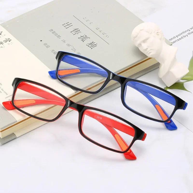 Square Plastic Myopia Glasses for Women Men -0 5 to -6 0 Diopter Short Vision Correction Lentes Opticos