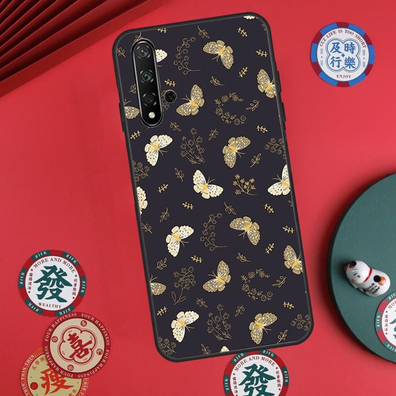 Luxury Butterfly For Huawei Nova 5T 9 10 SE 7i 8i 11i 12i Y73 Y72 Y61 Y91 Y60 Y70 Y90 P20 P30 P40 Lite Case
