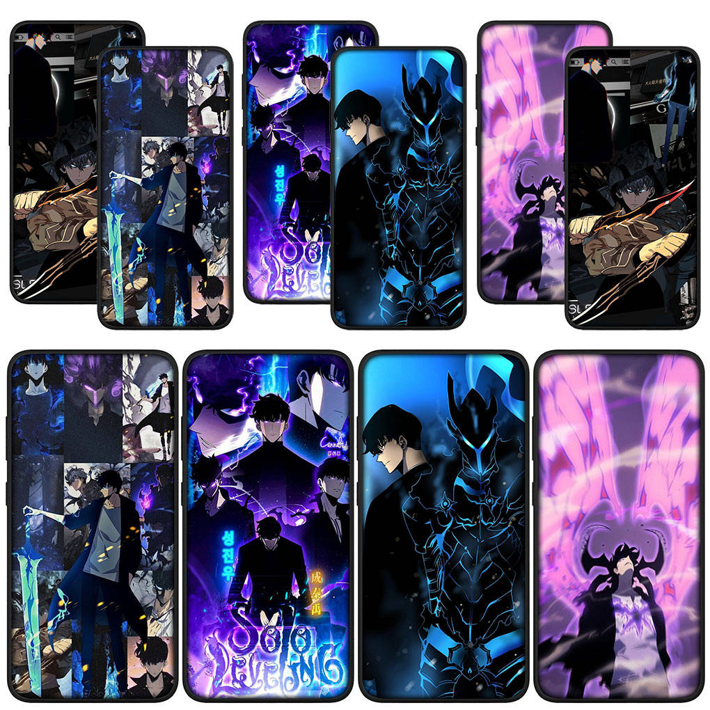 

для Samsung Galaxy S24 S23 iPhone 16 15 14 Xiaomi Redmi Note 13 12 11 Pro Max X 8 9 10 XR A05 OPPO A15 Huawei чехол для телефона Cartoon Solo Leveling Cover for Xiaomi Poco F5 Pro 5G аэро