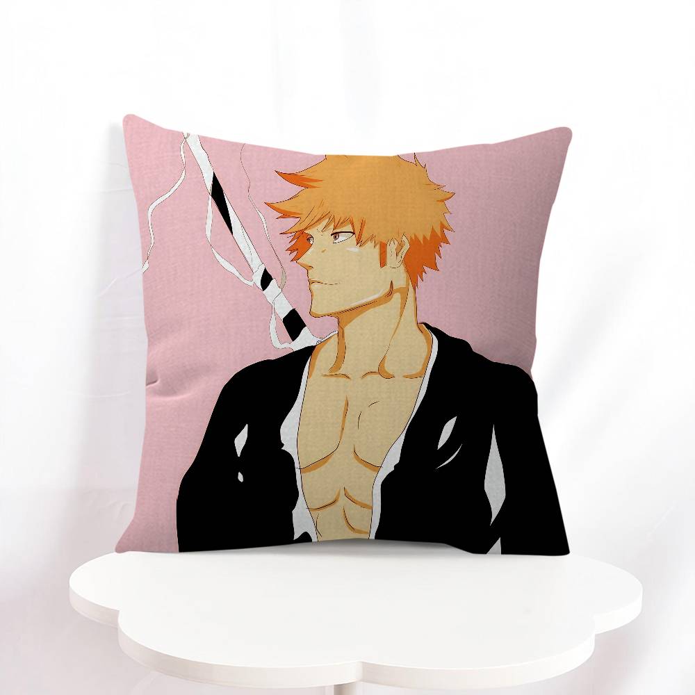 Kurosaki Ichigo Pillow Cover Design Cushion Cover Decor Holiday Decorati