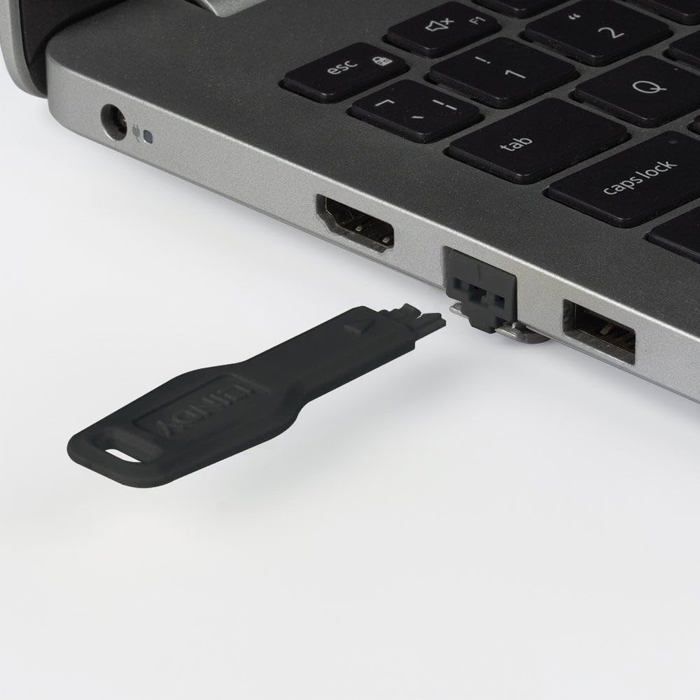 Verrous de port RJ45 - Lindy - Noir - Pack de 20 - Sécurité réseau