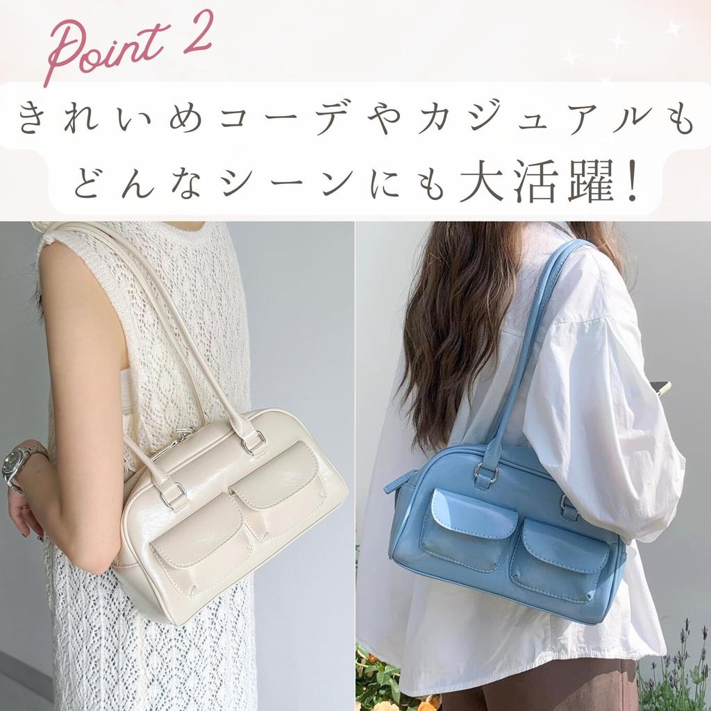 Harujio Mini Boston Tasche für Damen, Kleine Boston Tasche, Mini Tragetasche, Horizontale Tasche, Mini Boston Umhängetasche, Tragetasche, Horizontale Umhängetasche,