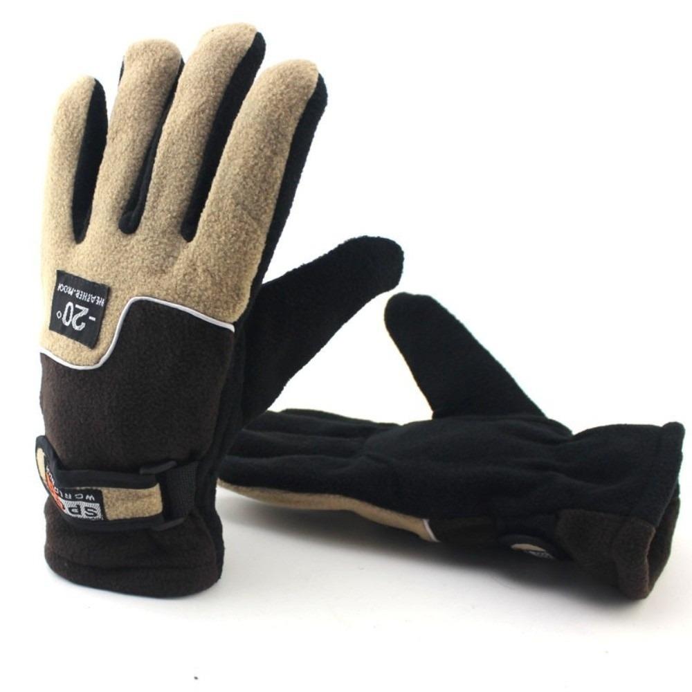 Touchable Screen Winter Gloves Polar Fleece Skiing Gloves  for Outdoor Cycling Skiing