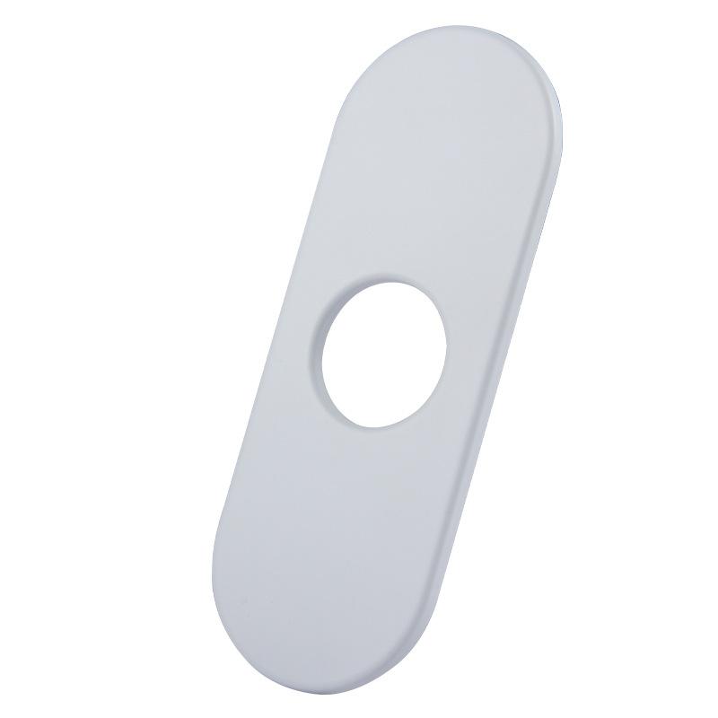 304 Stainless Steel Brushed Kitchen Faucet Cover10 Inch Decorative Plate Base Bathroom 6-inch Sheathing