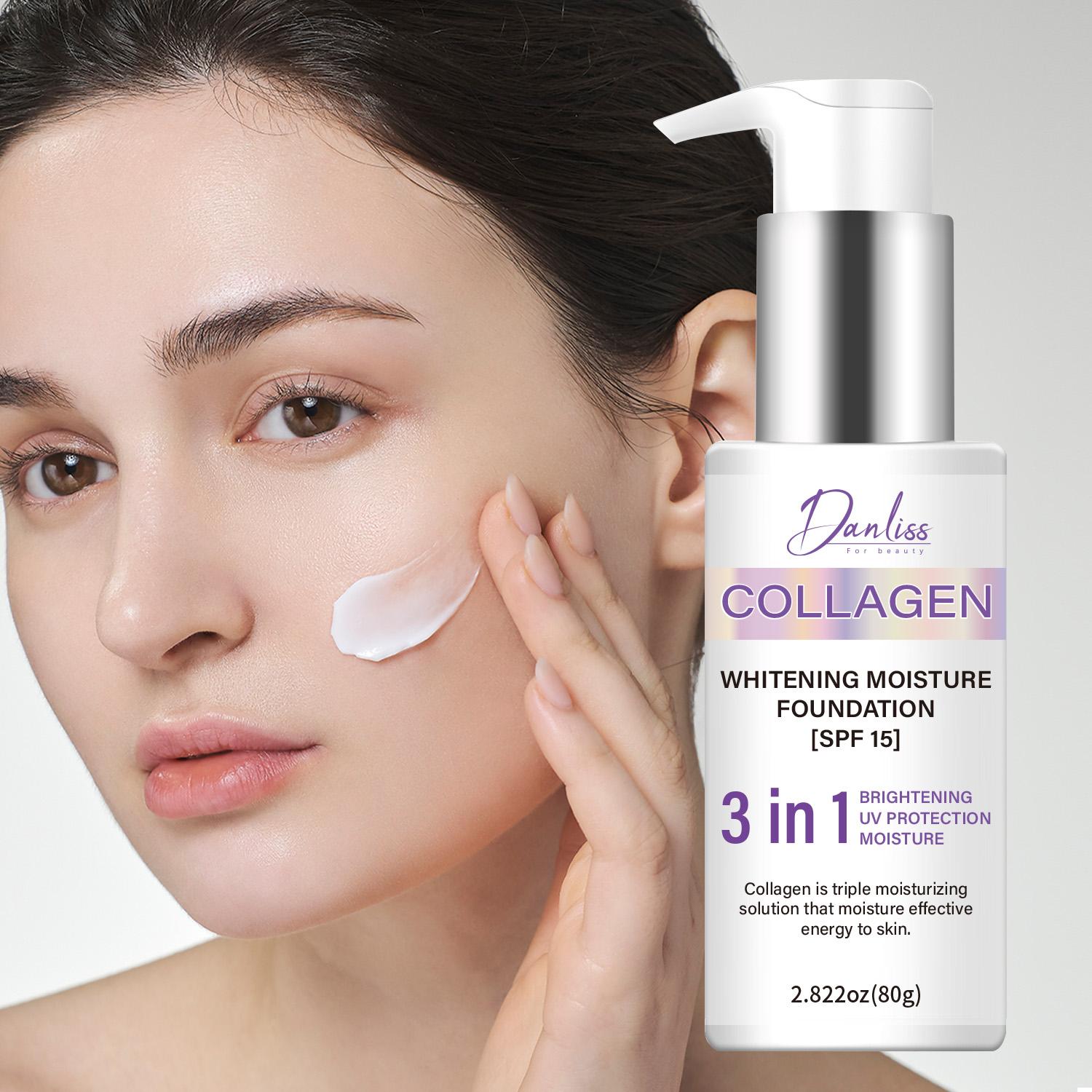 

Whitening Moisture Foundation-Moisturizes And Brightens For Skin-Suitable For All Skin Types. 80g