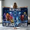 Bluelock Print Flannel Blanket High Quality Warm Comfortable Cover for All Seasons Perfect for Gifts Home Decor