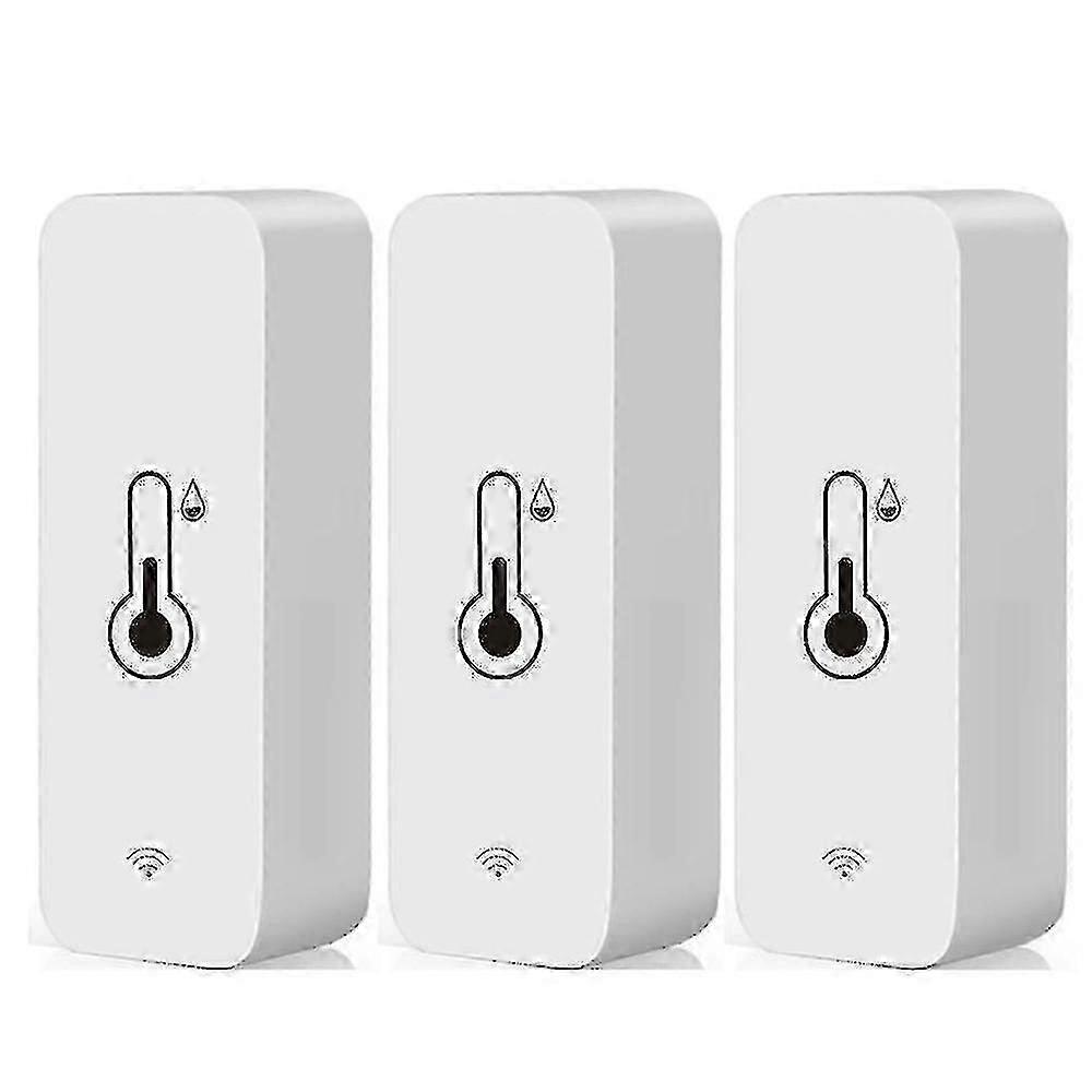3x Tuya Wifi Temperatur- und Feuchtigkeitssensor Innen-Thermometer Hygrometer
