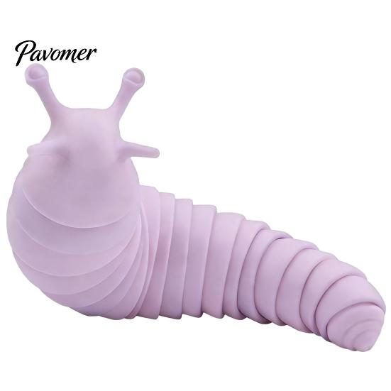 Colorful Macaron Decor Sensory Slug Fidget Toys, Mini Toys for Adults & Kids Party Favors, Twistable Desk Ornament Cute Autistic Children, Age