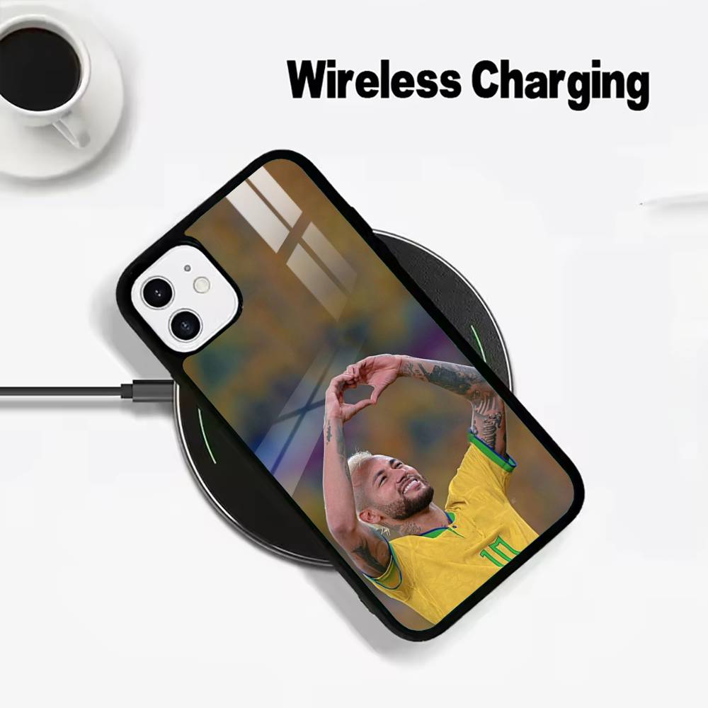 N-10-Neymar Für IPhone17 16 15 14 13 12 11 Plus Pro Max Plus Kabelloses Ladegerät Handyhülle